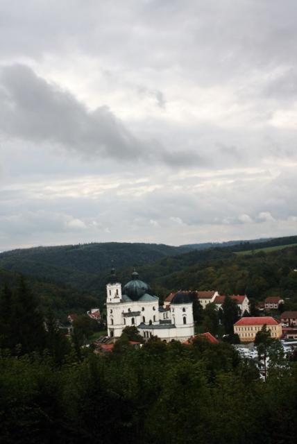 Křtiny z vyhlídky od Božích muk Tomáše Prnky