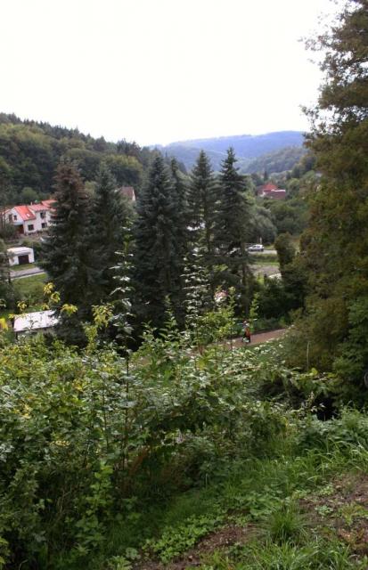 Část zámeckého praku ve Křtinách Část zámeckého praku ve Křtinách